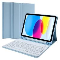 Keyboard Case for iPad 10th Generation 10.9 inch 2022, iPad 10th Gen 10.9" Case with Keyboard, Detachable Bluetooth Keyboard Rechargeable, Smart Stand | オーエルジー