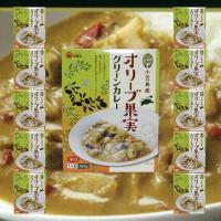 小豆島産 オリーブ果実グリーンカレー 1ケース 180ｇ×10個 業務用 まとめ買い 箱買い | 小豆島オリーブ!オリーブ!