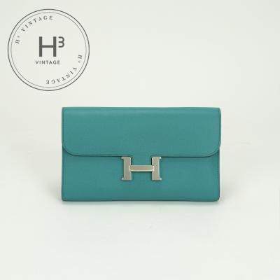ほぼ新品・ブルーゼリージュ・コンスタンスロング・長財布・ エルメス コンスタンス ロングのおすすめ人気商品一覧 通販