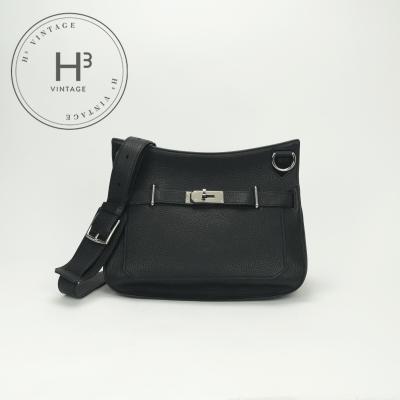 エルメス HERMES ジプシエール31 ジプシエール 31 バッグ ショルダーバッグ トリヨンクレマンス ノワール Noir ブラック Black 黒 シルバー金具 HERMES - エルメス HERMES ジプシエール31 T刻 ブラック シルバー金具