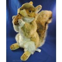 HANSA　Red Squirrel w/ Nut　22cm　キノミツキアカリス　ぬいぐるみ　(3745) | おもキャ箱