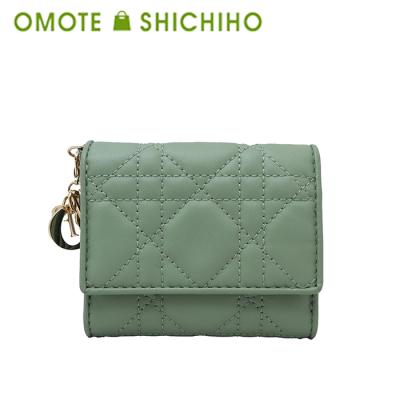 Dior Lady Dior レディディオール　ロータスウォレット 明日着 限定色 チャーム付♪ ロータスウォレット LADY DIOR