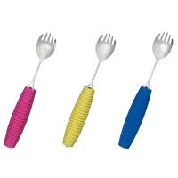 フレックス メタルスプーンフォーク兼用 小 FM-02 岡部洋食器製作所 食事 自助具 高齢者 介護 | おむつ介護用品のお店プライムケア