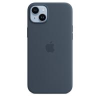 Apple iPhone 14 Plus シリコーンケース MagSafe対応 ストームブルー / MPT53FE/A アップル純正 / 日本国内正規品 | ワンモアシング Yahoo!店