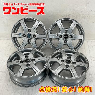 バルミナ 13インチ ホイール 4本セット BRIDGESTONE アルミホイール（リム径（ホイールサイズ）：13
