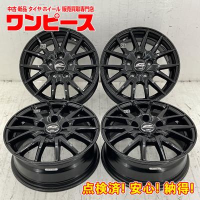 15インチ ブラック アルミホイールセット XTREME-J 15x4.5J 4/100 ET45 フラットブラック マッドスター
