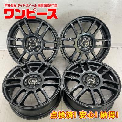 新品です。等4本 15×6J ホイール4本セット TRYALPHA トライアルファ J-TECH S-6 ジェイ