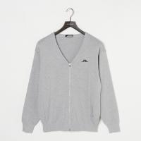 J.LINDEBERG ホワイト カーディガン S ジェイリンドバーグ J