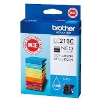 ブラザー(brother) LC215C 純正 インクカートリッジ シアン 大容量 | ワンズマートYahoo!ショッピング店
