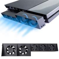 ElecGear PS4用自動冷却ファン、外付けターボUSBクーラーファン、PlayStation 4 CUH-1xxx用の自動温度センサー制御放熱 | ワントゥデイ