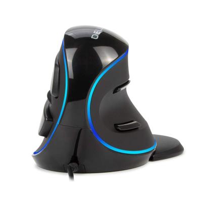 DELUX エルゴノミックワイヤレスマウス デラックスシーカー　青 DELUX エルゴノミックワイヤレスマウス デラックスシーカー 青