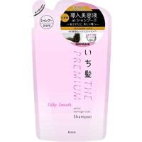 クラシエ いち髪 THE PREMIUM エクストラダメージケア シャンプー シルキースムース 詰替用 340ml 和草のちから | online-3ツィーディア