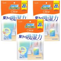 ドライペット [まとめ買い] ドライペットクリア 除湿剤 スタンドパックタイプ どこでも用 350mL×3個 乾燥剤 湿気取り 送料無料 | オンラインクオリティーマート2