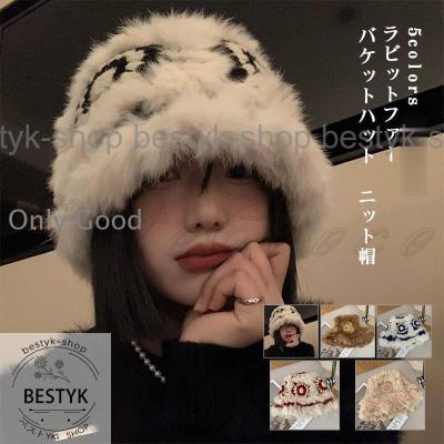 ラビットファーの帽子♥️ 楽天市場】ラビットファー 帽子の通販