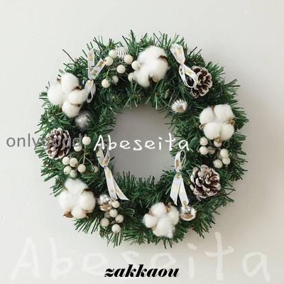 クリスマスリース 玄関 35cmの商品一覧 通販 - Yahoo!ショッピング