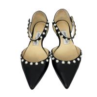 ジミーチュウ】Jimmy Choo GENEVI FLAT ラインストーン スエード