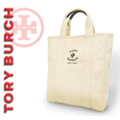 キャンバストートバッグ（TORY BURCH／ファッション）（色：ブルー系