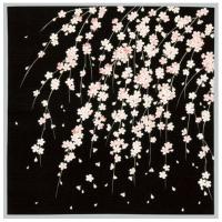 綿小ふろしき （50×50cm） 風呂敷/中巾 しだれ桜 | きもの大岡
