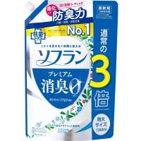 ライオン　Nソフラン プレミアム消臭 柔軟剤 ホワイトハーブアロマの香り 詰め替え(1260ml) | オオサキ ヤフー店