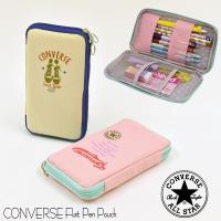 フラット ポーチ CONVERSE コンバース converse ペンポーチ ペンケース 筆箱 文房具 pencil LADIES PENCASE PENCIL KIDS JUNIOR H150-54 H150-55 | Opabinia