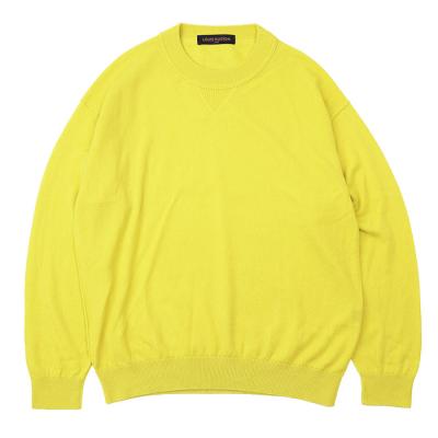 ルイヴィトン ロゴ入りセーター　ホワイトＳ　オーバーサイズ　カシミヤ73% ルイヴィトン ロゴ入りセーターホワイトSオーバーサイズカシミヤ73%