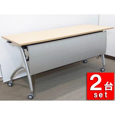 事務所　塾　会議室用　長テーブル１１個セット　中古出来れば引き取り限定 中古オフィステーブルの販売