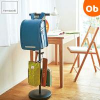 山崎実業 ランドセルスタンド スマート ブラック タワー TOWER【玄関 リビング 子供部屋 小学生 幼稚園 バッグ 帽子 収納】【送料無料　沖縄・ | ORANGE-BABY