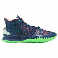 ナイキ NIKE カイリー 7 Kyrie VII Basketball Shoes Sneakers CQ9326-401 ミッドカット Midnight Navy Green | ToriDollJAPAN