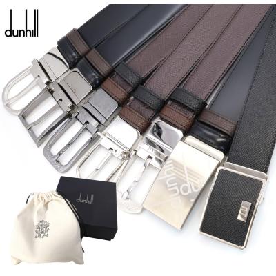 未使用級　dunhill リバーシブルベルト　本革ベルト　黒　茶　シルバー金具 2025年最新】Yahoo!オークション -dunhill リバーシブルレザー
