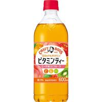 サントリー クラフトボス ビタミンティー ピーチMIX風味 フルーツティー 600ml×24本 | オレンジショップアイ