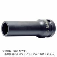 コーケン 12.7mm差込 インパクト12角ディープソケット(薄肉) 30mm  ( 14306M-30 ) | ORANGE TOOL TOKIWA