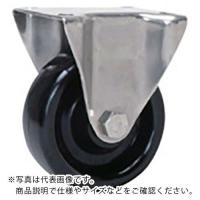 シシク 耐熱樹脂車輪付キャスター 200径 固定 ステンレス  ( BX-PHN200G ) | ORANGE TOOL TOKIWA