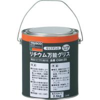 TRUSCO モリブデン入リチウム万能グリス #2 2.5kg缶 ( CGM-25 (2.5KG) ) トラスコ中山(株) | ORANGE TOOL TOKIWA