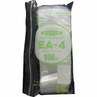 セイニチ 「ユニパック」バイオEチャック規格品(チャック付ポリエチレン袋) EA-4 70×50×0.04 ( EA-4-100 ) (株)生産日本社 | ORANGE TOOL TOKIWA