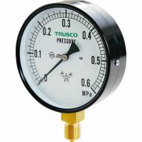 TRUSCO JIS汎用圧力計A型100φ 圧力レンジ0.0~0.60MPa ( TPG100-0.6 ) トラスコ中山(株) | ORANGE TOOL TOKIWA