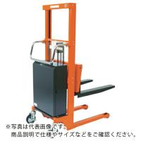 TRUSCO コゾウリフター 電動油圧式 1000kg フォーク高さ1100 ( BEN-D1000-11 ) トラスコ中山(株) | ORANGE TOOL TOKIWA