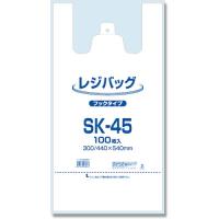 シモジマ レジ袋 レジバッグ SK-45 100枚入り ( 006903504 ) | ORANGE TOOL TOKIWA