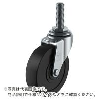 ユーエイ ねじ込み式 自在 キャスター 導電ゴム 車輪径50mm Lタイプ LT型 ネジ寸法M12×14ピッチ1.25 ( LT-50RE-M12-14 ) (メーカー取寄) | ORANGE TOOL TOKIWA