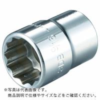 TONE ソケット(インチ) (12角) 吋目 1 1/4inch 全長47mm ( 4DB-40 ) TONE(株) | ORANGE TOOL TOKIWA