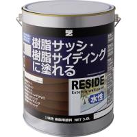 BANーZI 樹脂・アルミ(サッシ・外壁)用塗料 RESIDE 3L ホワイト N-93 ( L-RSD/L30A ) (株)BAN-ZI | ORANGE TOOL TOKIWA