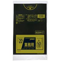 ジャパックス メタロセン配合ポリ袋 20L黒10枚0.020 ( TM27 ) (株)ジャパックス | ORANGE TOOL TOKIWA