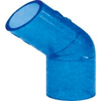 クボタケミックス 透明TS 45エルボ TS45L13 ( C-TS45L13 ) (株)クボタケミックス | ORANGE TOOL TOKIWA