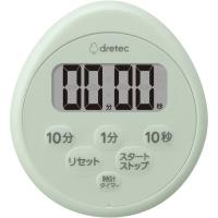 dretec 時計付防水タイマー グリーン  ( T-611GN ) | ORANGE TOOL TOKIWA