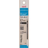uni ( 三菱鉛筆 )　ジェットストリーム替芯　ＳＸＲ−８０−０７（紙パッケージ）　ボール径：０．７ｍｍ　インク色：黒 ( SXR8007K.24 ) | ORANGE TOOL TOKIWA