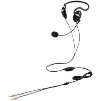 ELECOM 有線ヘッドセット 両耳ネックバンド 3極 1.8m ブラック ( HS-NB03SBK ) | ORANGE TOOL TOKIWA