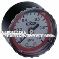 CKD セーフティマーク付圧力計 ( G40D-6-P10 ) CKD(株) | ORANGE TOOL TOKIWA