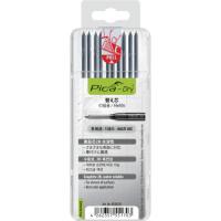 ピカマーカー 建築用シャープペンシル"Dry"用替芯 10本入り 黒2B ブリスターパック ( 4030SB03 ) Pica Marker社 | ORANGE TOOL TOKIWA