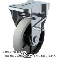 【SALE価格】ユーエイ プレート式 固定 キャスター ウレタン 車輪径100mm ストッパー付き Jタイプ KB(R)型 取付寸法80×45 ( GUKB-100(R) ) | ORANGE TOOL TOKIWA