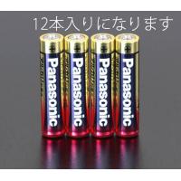 エスコ (ESCO)  [単4x 12本] 乾電池(アルカリ) EA758YA-4B | ORANGE TOOL TOKIWA