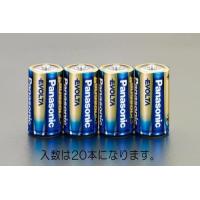 エスコ (ESCO)  [単2x 20本] 乾電池・エボルタ EA758YR-2C | ORANGE TOOL TOKIWA